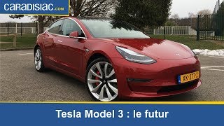 Tesla Model 3  le futur cest maintenant [upl. by Eimmelc213]