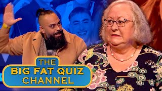 Guz Khan quotJackie Youre a F Bad Manquot  Big Fat Quiz [upl. by Maryrose354]