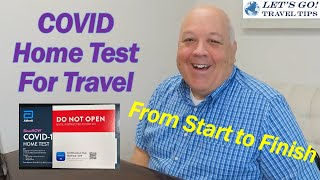 HOW TO DO THE HOME COVID TEST WITH LAPTOP FOR CRUISE AND TRAVEL PROCTORED TEST PRINCESS CRUISES [upl. by Emmuela]