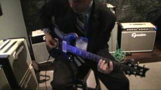 NAMM 2010 Presentation of Egnater Rebel 30 head [upl. by Iadrahc165]