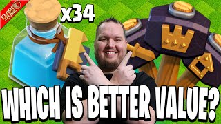 Is It Better to Buy Hammers or Builder Potions in Clash of Clans [upl. by Sherrill478]