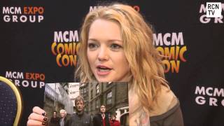 Primeval Hannah Spearritt Interview [upl. by Aterg]