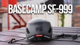 BaseCamp SF999 Smart Helmet With Turn Signals is a Great Concept That Feels Like a Prototype [upl. by Trawets]