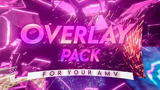 Overlay Pack For Your Amv  Free Download  Special 2K Subss [upl. by Arrimat]