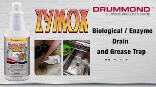 Drummond™ Zymox BiologicalEnzyme Drain and Grease Trap Maintainer [upl. by Nadine867]