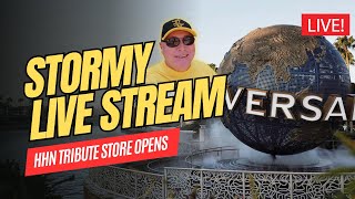 Live From Universal Studios a Stormy Live Stream  HHN Tribute Store Preview [upl. by Etac64]