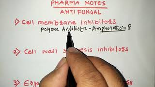 ANTIFUNGAL DRUGS  DRUG OF CHOICE  RRB PHARMACIST EXAM  GPAT  ESIC  PART12 [upl. by Baskett]