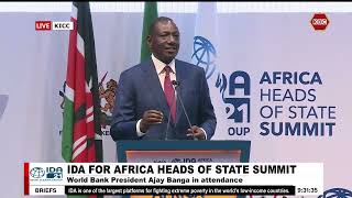 HE Ruto It is an honor for Kenya to host this IDA replenishment conference at this historic venue [upl. by Aicats]