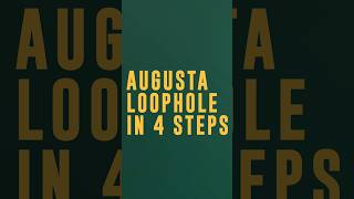 Master the Augusta loophole in 4 easy steps Taxfree income awaits taxplanning wealth taxes [upl. by Clarie]