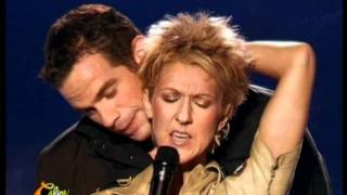 Celine Dion Et Garou  Sous Le Vent Live [upl. by Ticon76]