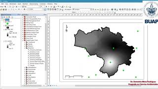 Precipitación método de Isoyetas en ArcGIS [upl. by Ettenom]