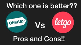 Offerup vs letgo App Review [upl. by Clara523]