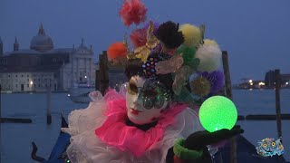 Carnevale di Venezia 2018  Giovedì grasso  The best masks  by Giovanni Rosin [upl. by Lenoj]