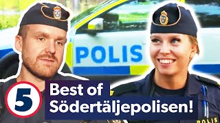 ALLA klipp från ALLA säsonger av Södertäljepolisen  Bråk rån våldsamma upplopp  Kanal 5 Sverige [upl. by Katharine]