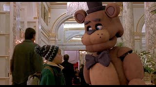 Freddy Fazbear in Home Alone 2 FNAF Meme [upl. by Brockie]