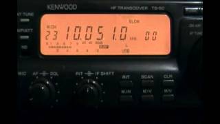 Gander Aeradio Newfoundland Canada  Weather report  10051 kHz USB [upl. by Inajar]