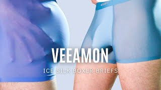 VEEAMON Ice Silk Boxer Briefs  Product Guide [upl. by Aicac95]