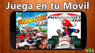 Emula Juegos Nintendo DS en Tu Movil Android GRATIS  Juega a MARIO KART DS [upl. by Einot]