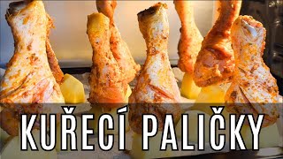 Pečené kuřecí paličky v troubě  jednoduchý a rychlý recept [upl. by Ehpotsirhc]