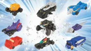 Power Rangers RPM Micro Megazord Sets [upl. by Valiant]