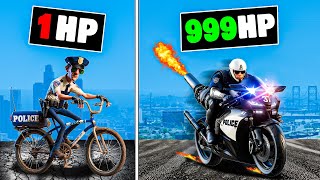 Upgrading to the FASTEST Police Bikes in GTA 5 [upl. by Meggs]