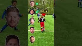 Ronaldo Jr VS Neymar Jr VS Messi Jr VS De Bruyne l Mini Football Stars [upl. by Salamone]