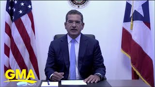 Puerto Rico governor talks statehood COVID vaccinations and more [upl. by Lucais620]