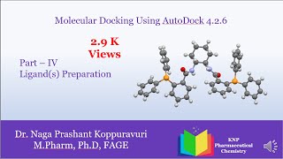 AutoDock426 Part4 Ligand Preparation [upl. by Yahsel385]