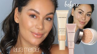 LAURA MERCIER TINTED MOISTURISER ILLUMINATING PRIMER NATURAL MAKEUP  Beautys Big Sister [upl. by Rosana]