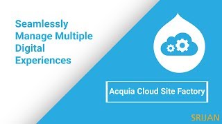 Acquia Cloud Site Factory  Srijan Acquia Services [upl. by Faden]