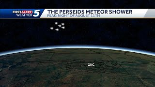 Will Oklahomans be able to view the Perseid meteor shower this weekend [upl. by Etteuqal]