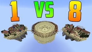 DANIREP vs 8 Y GANO TOTALMENTE INCREIBLE  Egg Wars Minecraft [upl. by Marna]