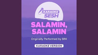 Salamin Salamin Originally Performed by BINI [upl. by True459]