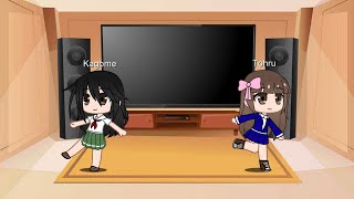 Fruit basket characters react to Tohru as Kagome from Inyasha AU [upl. by Quintin]