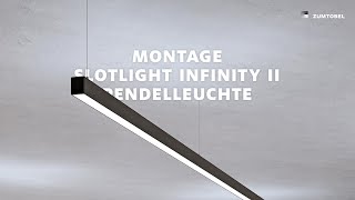 SLOTLIGHT infinity II  Montage Pendelleuchte DE [upl. by Quinton]