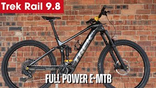 2023 Trek Rail 98 Full Review  Electric Mountain Bike Specs and Features Explored [upl. by Lucine]