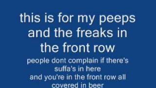 hilltop hoods  nose bleed section lyrics [upl. by Eimar]