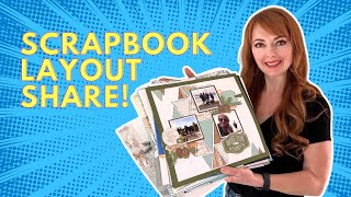 Scrapbook Layout Ideas To Try [upl. by Libyc]