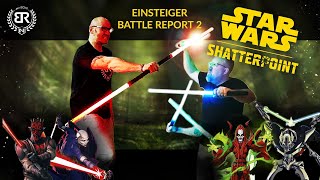 GER Star Wars Shatterpoint Battle Report 2  Einsteigerfreundlich [upl. by Gardel]