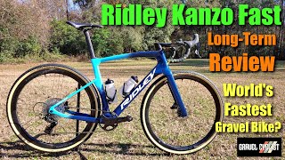 Ridley Kanzo Fast LongTerm Review with Campagnolo Ekar 1x13  Worlds Fastest Gravel Bike [upl. by Eirhtug718]