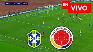 🚨 BRASIL 2  0 COLOMBIA EN VIVO Y EN DIRECTO 🏆 FECHA 3 CONMEBOL PREOLÍMPICO VENEZUELA 2024🚨 [upl. by Blakeley352]