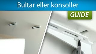 Montering av tvättställ på bultar eller konsoller  VVSochBADse [upl. by Alamat]