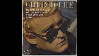 Christophe Les amoureux qui passent 1966 [upl. by Aylad]