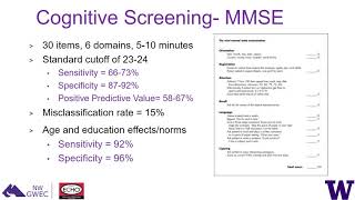 Detecting Cognitive Decline in Primary Care  Screening Tools and Care Pathways [upl. by Call]