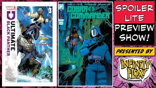 Before Release Weekly Comics Review Ult Black Panther Superman Cobra Commander Silicon Bandits [upl. by Durning]