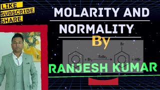 MOLARITY AND NORMALITY  PaathshalaByRANJESHSIR [upl. by Adirem]