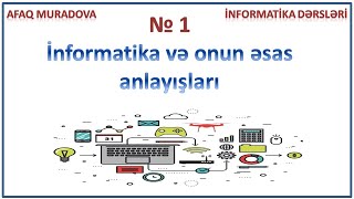 Dərs 1 İnformatika və onun əsas anlayışları [upl. by Sorvats]