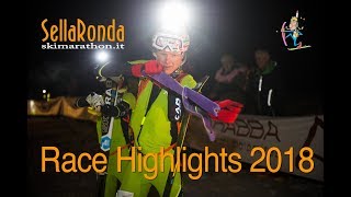 Sellaronda Skimarathon 2018  Race highlights [upl. by Osner]