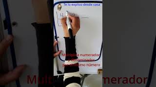 Fracciones equivalentes por multiplicación maths matemáticas fracciones [upl. by Auqenes]