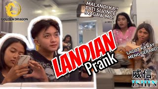 LANDIAN PRANK  Gerard amp Merie GraceVLOGMAS DAY 12 [upl. by Elhsa]